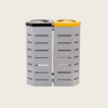 Stacja do segregacji 2x80L Titanium Stacja do segregacji 2x80L Titanium