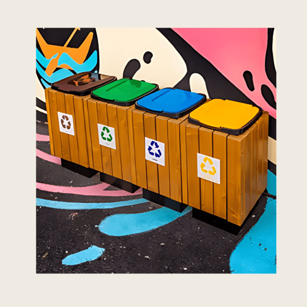 Stacja do segregacji 4x40L Neon Stacja do segregacji 4x40L Neon