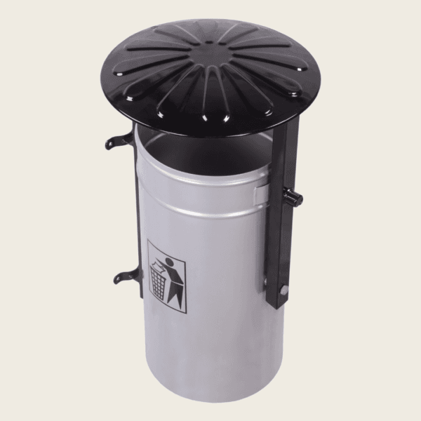 Kosz na słupku Recto 50L (6)