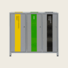 stacja do segregacji Neutron 3 x 60L front