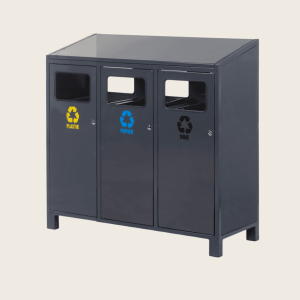 Stacja do segregacji Segregator 3 x worki 120L