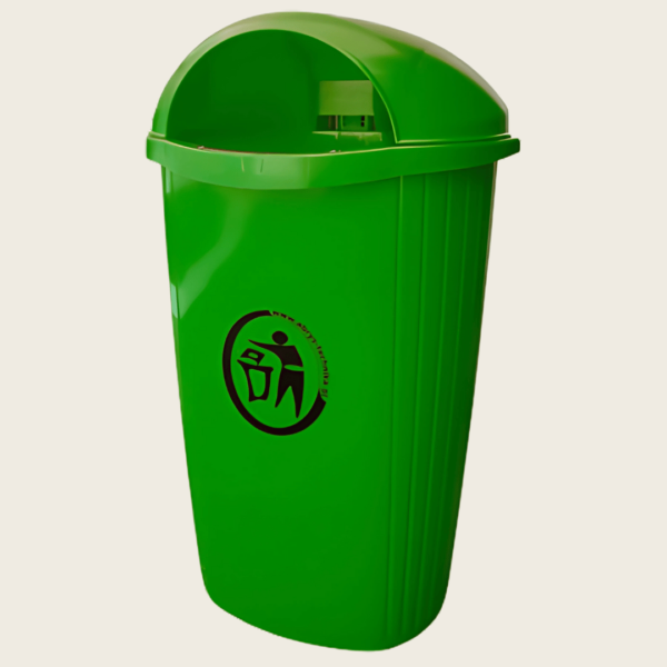 Kosz na śmieci Dino 50L zielony