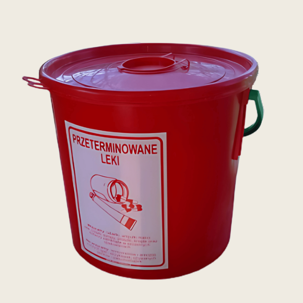Pojemnik na przeterminowane leki 15L - 20L