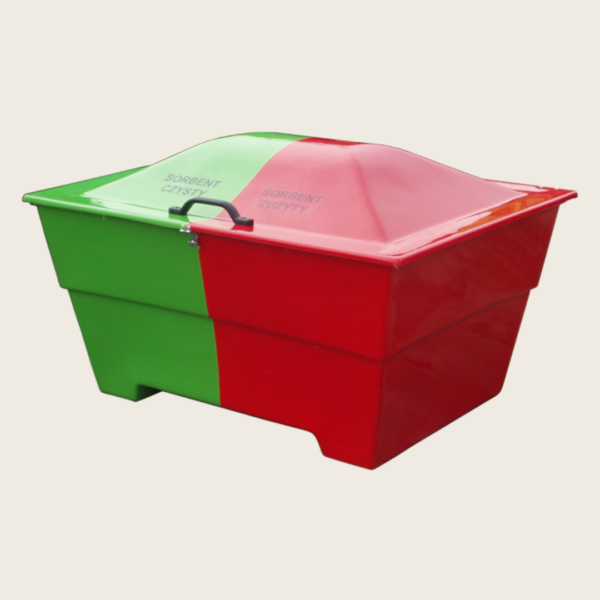 Pojemnik na sorbent dwudzielny 450L