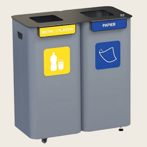 Kosz do segregacji 2x70L Modular Bin