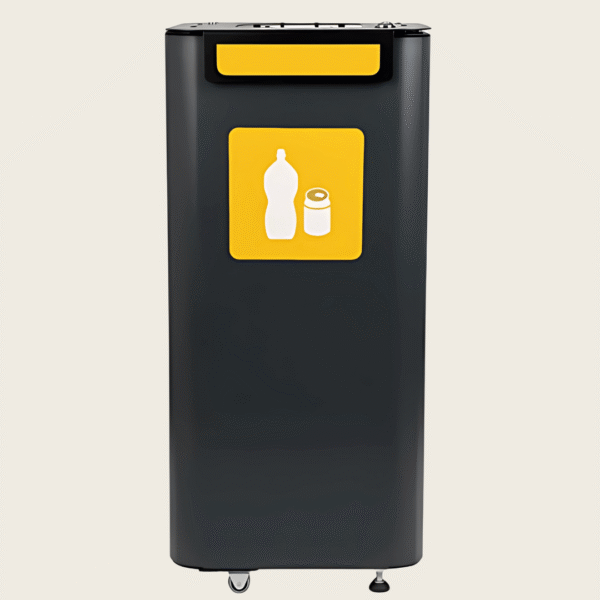 Kosz do segregacji 70L Modular Bin Connect metal i plastik