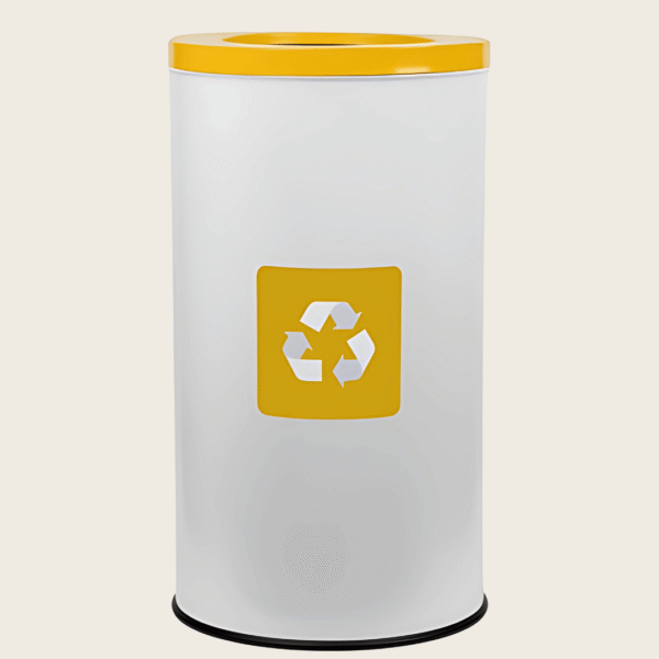 Kosz do segregacji 75L Eko Nord metal i plastik