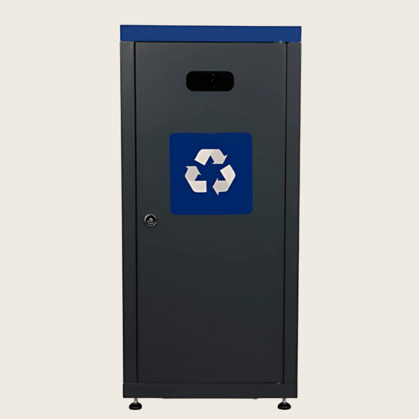 Kosz do segregacji 90L Caro Flat papier