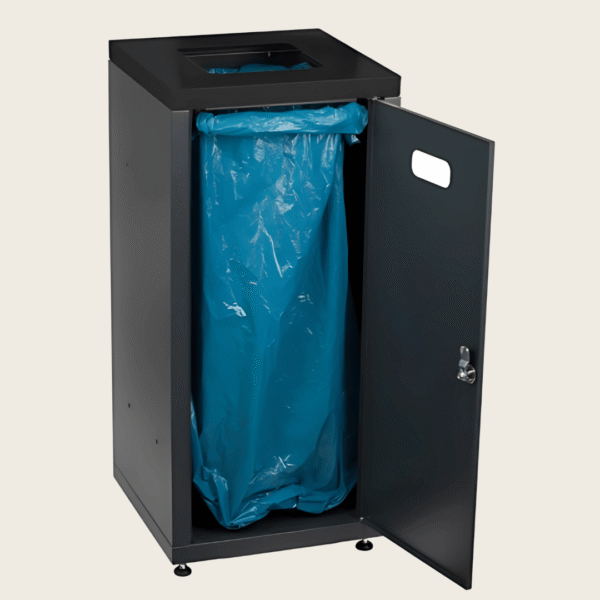 Kosz do segregacji 90L Caro Flat z workiem