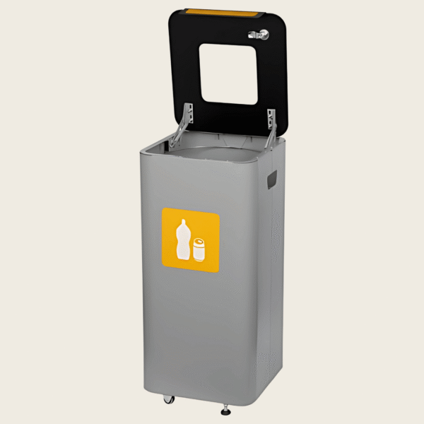Kosz do segregacji Modular Bin 70L otwarty wrzut