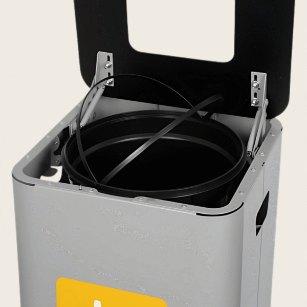 Kosz do segregacji Modular Bin 70L pokrywa na zawiasach