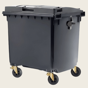 Pojemnik na odpady 1100L czarny Weber