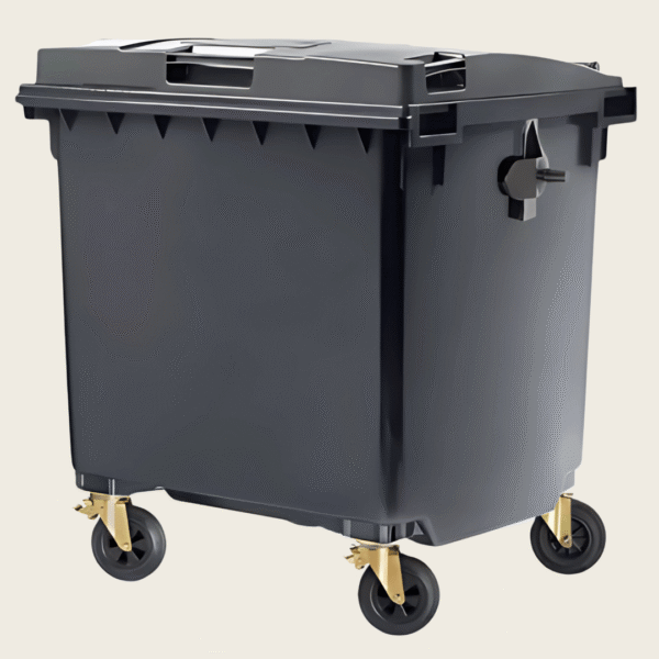 Pojemnik na odpady 1100L czarny Weber