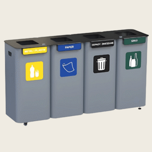 Stacja Modular Bin 4x70L do segregacji