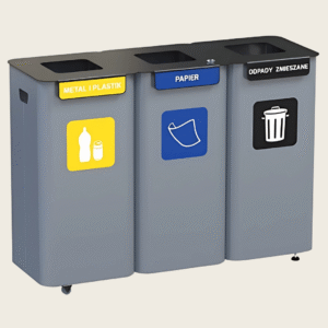 Stacja do segregacji Modular Bin 3x70L
