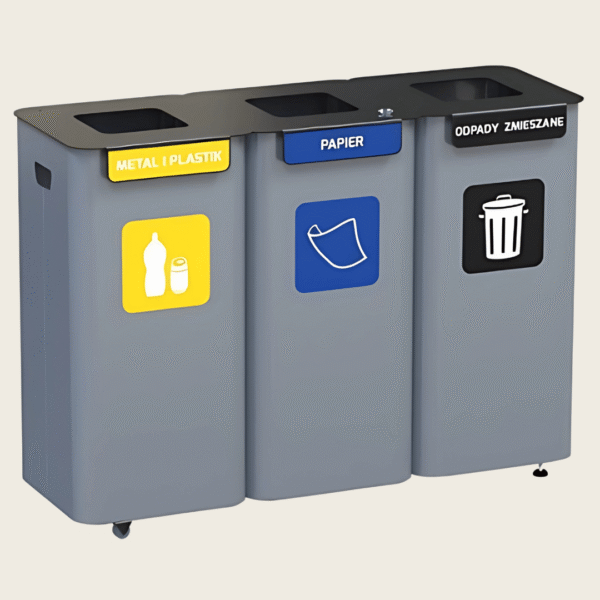 Stacja do segregacji Modular Bin 3x70L