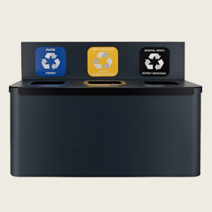 Stacja naścienna do segregacji Eko Wall Station 3x35L