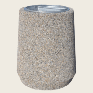 Kosz betonowy beczka 70L Castorbin