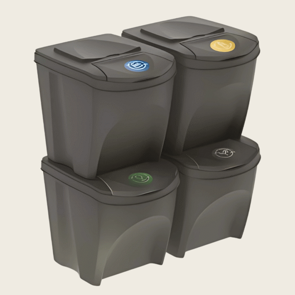 Zestaw koszy Sortibox 4x25L stacja do segregacji