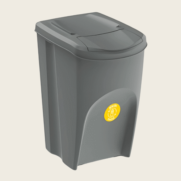 Zestaw koszy do segregacji SORTIBOX 4x35L kolor szary