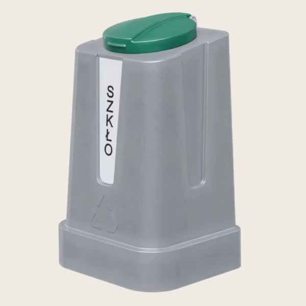 Kosz na śmieci do segregacji 1x120L szkło