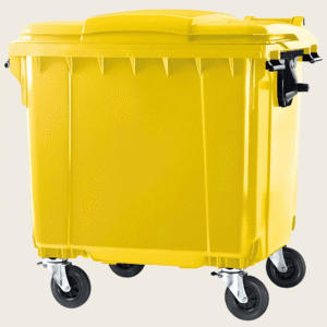 Pojemnik na odpady komunalne ESE 1100L żółty