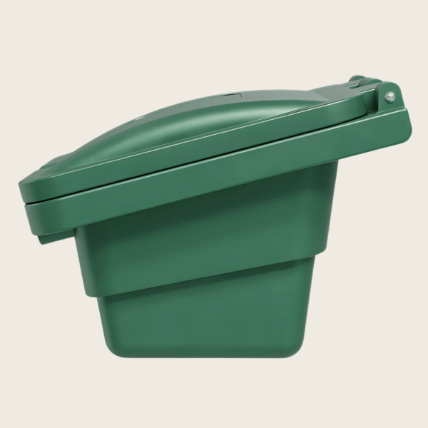 Pojemnik na piasek i sól 175L z boku Pojemnik na piasek i sól 175L z boku