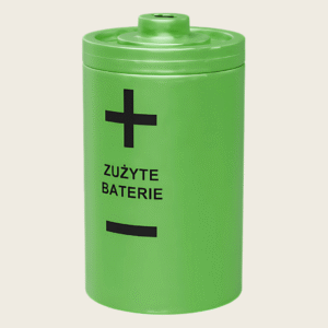 Pojemnik na zużyte baterie 40L