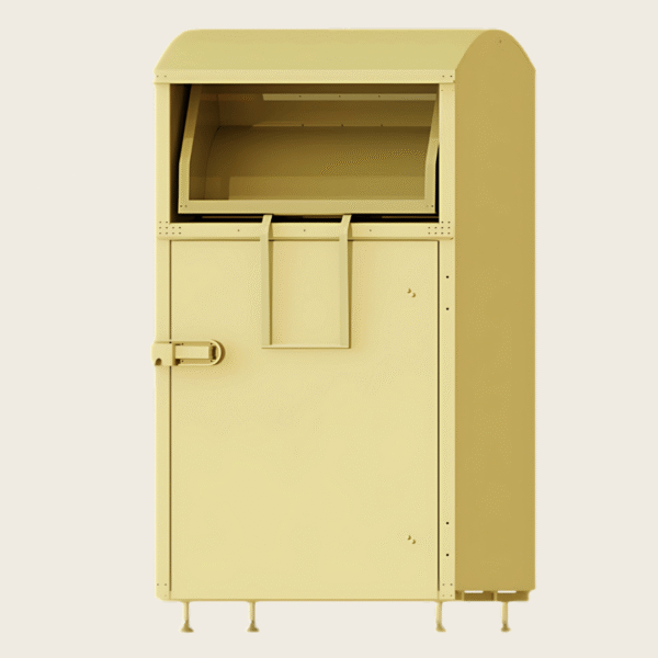 Pojemnik na tekstylia 1,8m³ o grubość blachy 1,5mm Pojemnik na tekstylia 1,8m³ o grubość blachy 1,5mm