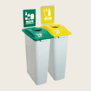 Kosz do segregacji Red line 2x87l