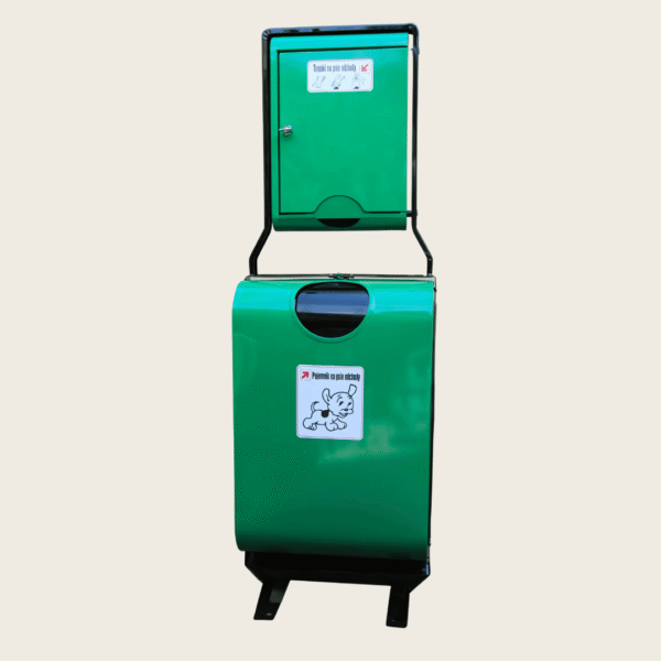 Kosz na psie odchody Szarik Max 50L