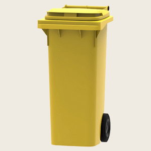 Pojemnik 80L żółty ESE do segregacji metalu i plastiku