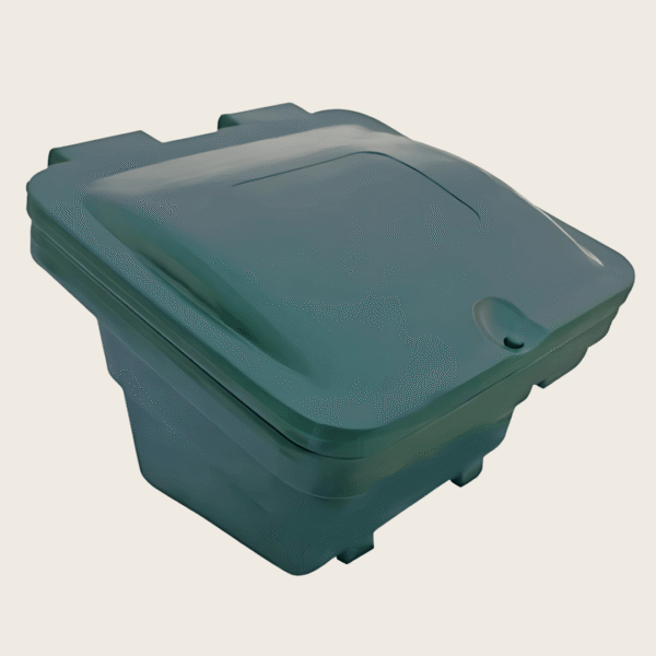 Pojemnik na piasek i sól 350L kolor zielony Pojemnik na piasek i sól 350L kolor zielony