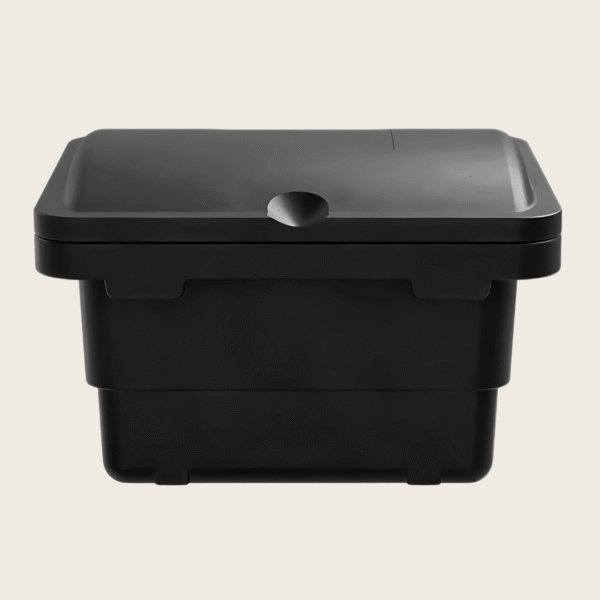 Pojemnik na piasek i sól 350L w kolorze czarnym Pojemnik na piasek i sól 350L w kolorze czarnym