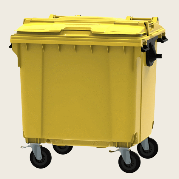 Pojemnik z pokrywą w pokrywie 1100L ESE na metale i plastik