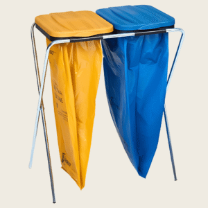 Stojak na worki do segregacji 2x120L