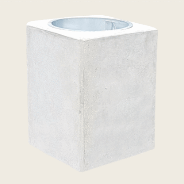 Kosz z betonu architektonicznego 40L Block