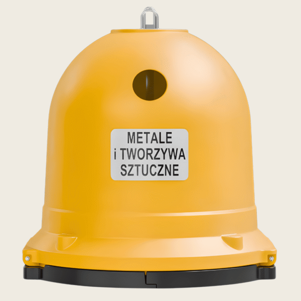 Pojemnik typu dzwon 1,5 m³ na plastik i metale