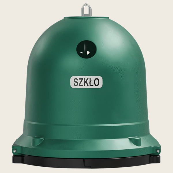 Pojemnik typu dzwon 1,5 m³ na szkło